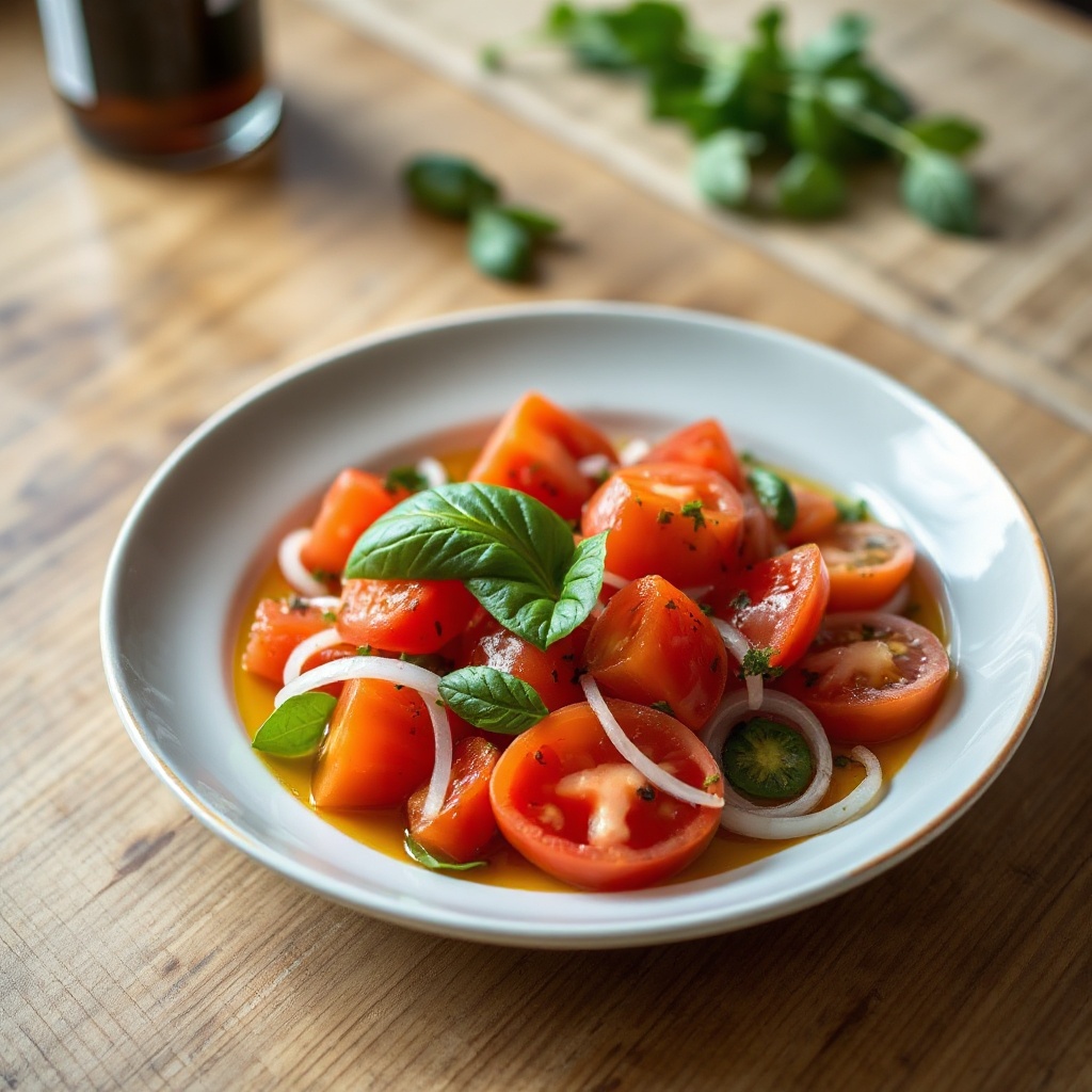 Fresh Tomato and Herb Summer Salad