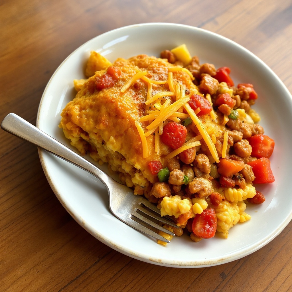 Fiesta Tamale Skillet Bake
