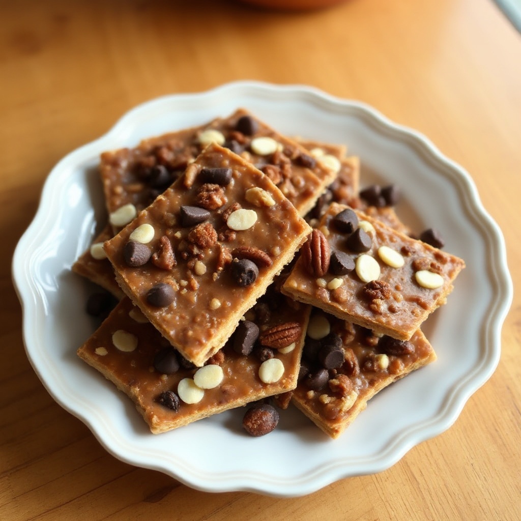 Bark di Toffee al Cioccolato e Noci