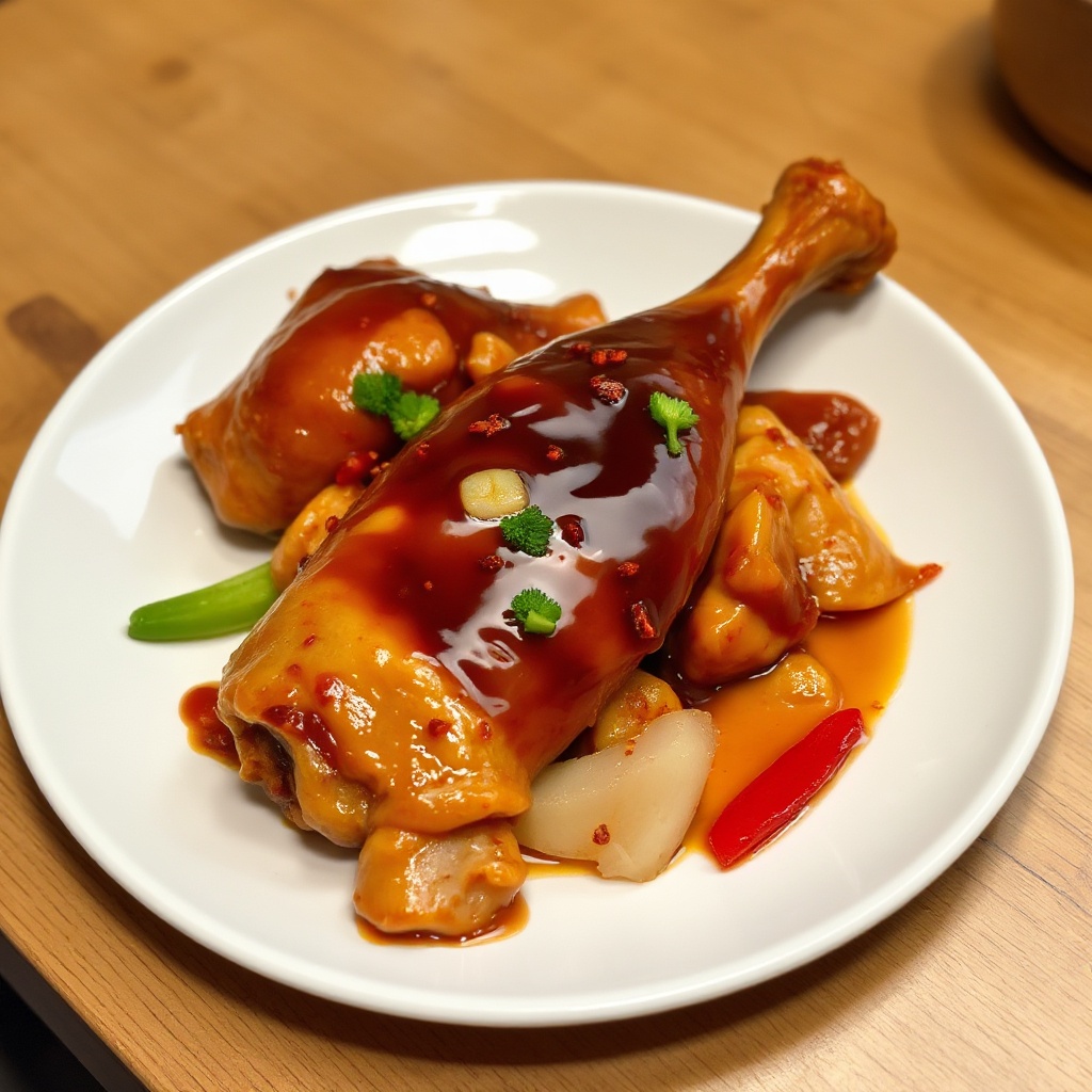 Asian-Style Honey Glazed Chicken