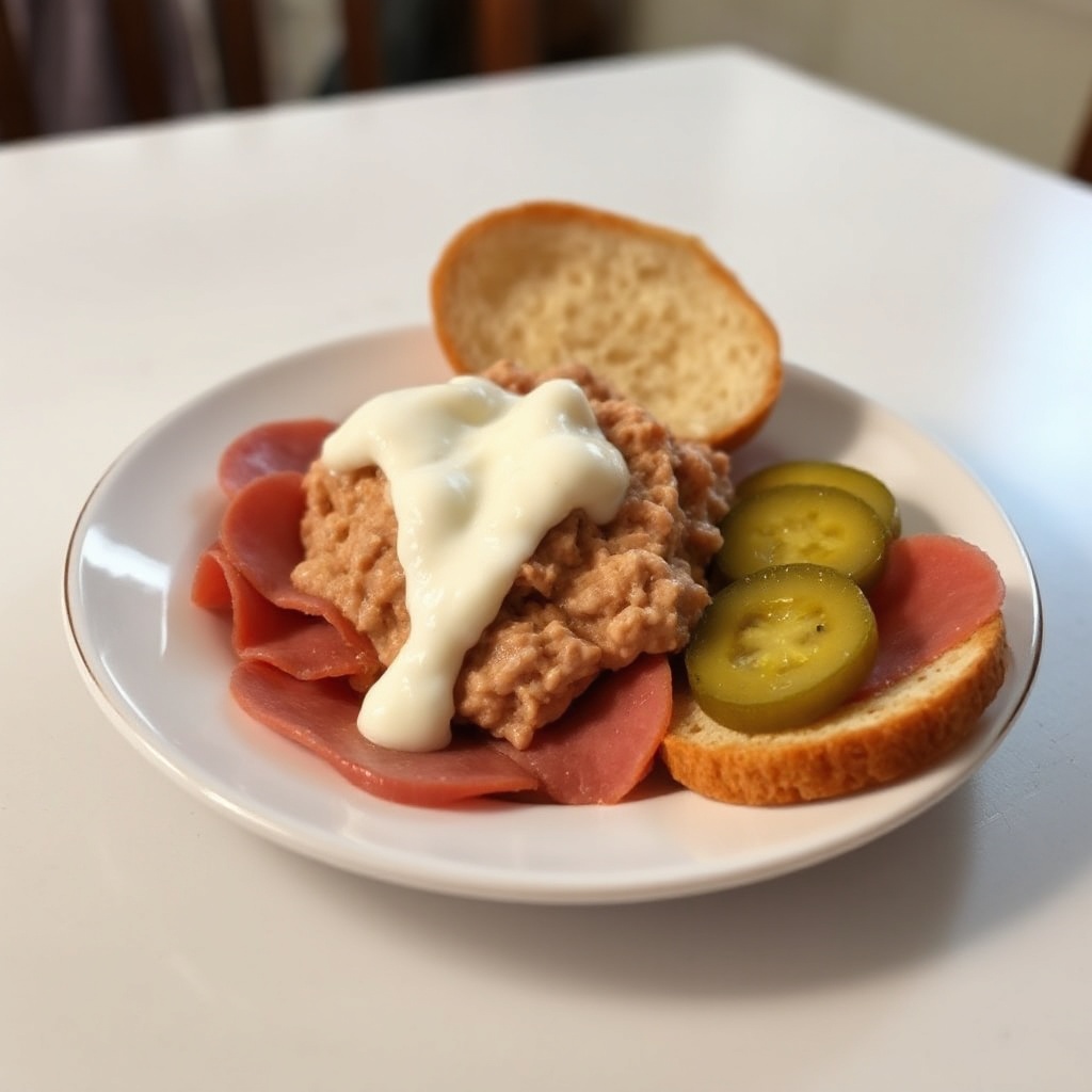 Savory Bologna and Pickle Spread