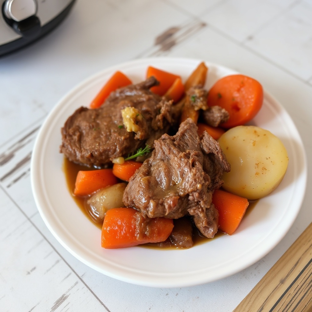 Arrosto di Manzo Salato in Pentola Lenta