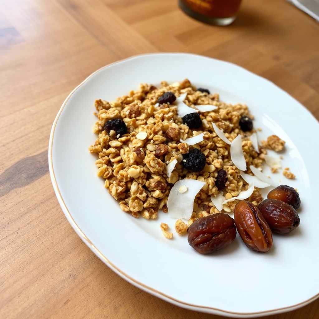 Granola Dorata con Sciroppo d'Acero