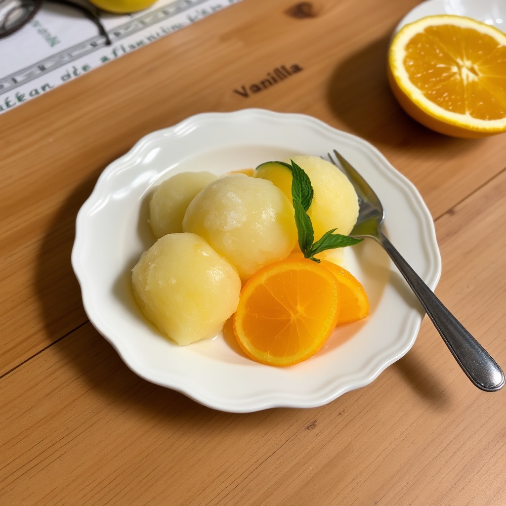 Zesty Citrus Sorbet