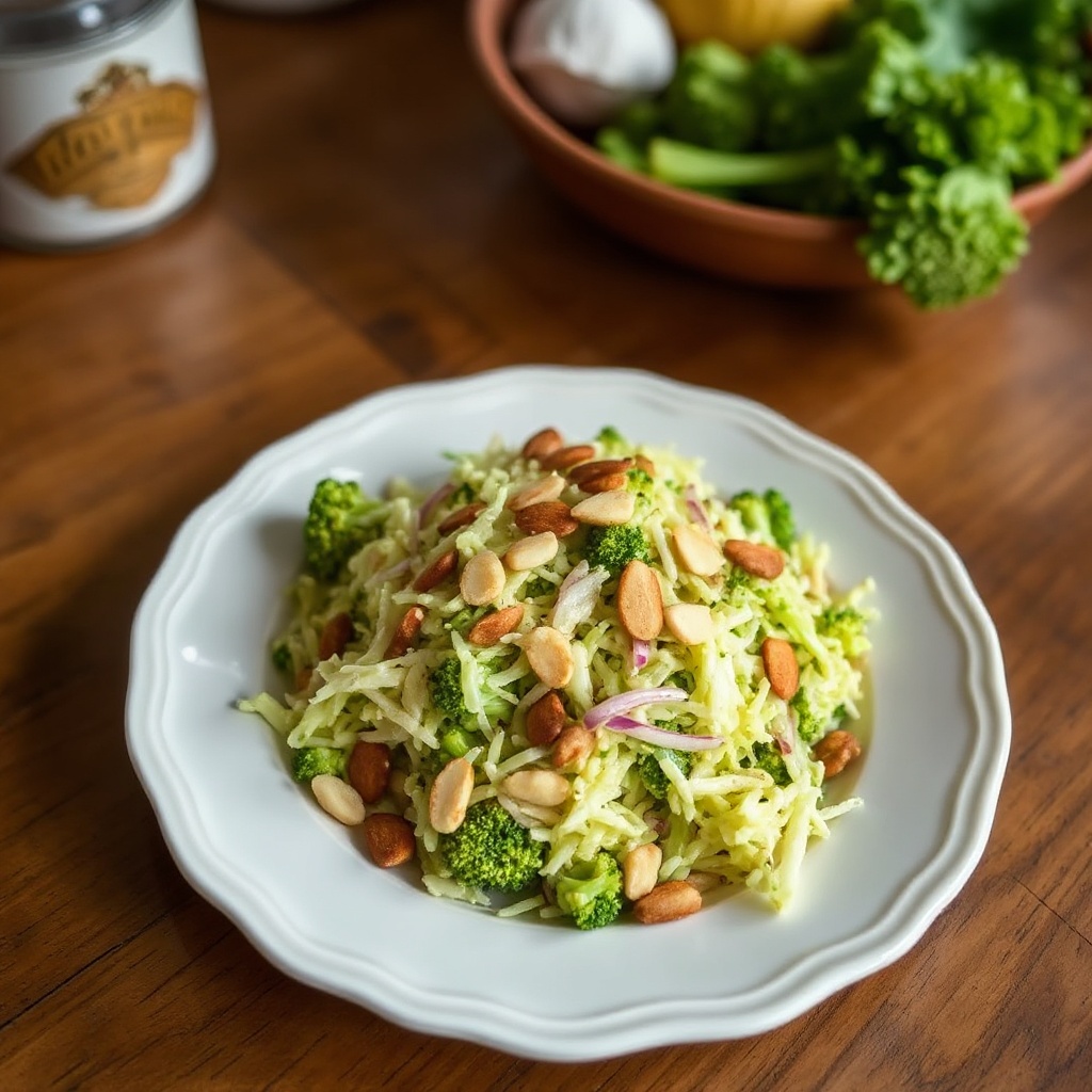 Knuspriger Brokkoli-Slaw-Genuss