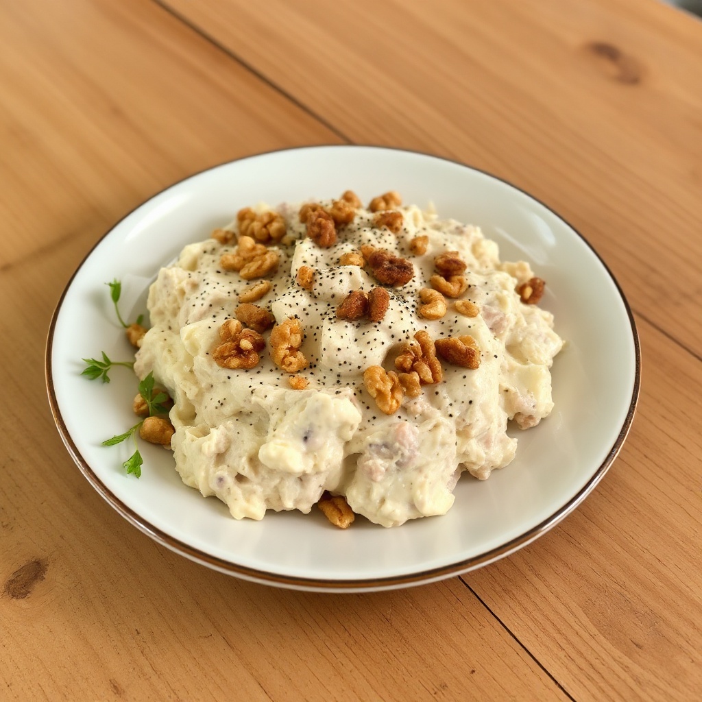 Creamy Tuna Walnut Spread