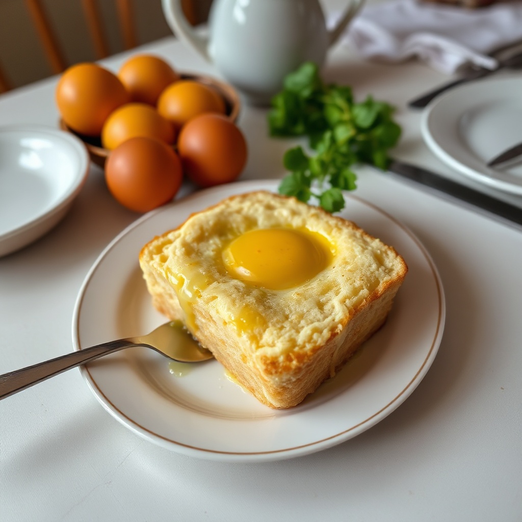Golden Egg Bread Delight