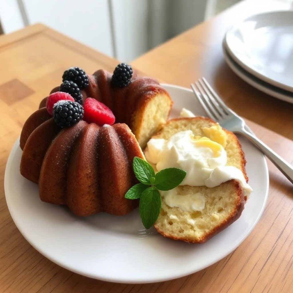 Torta Bundt alla Frutta di Bosco