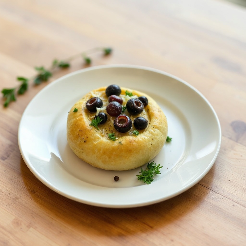 Savory Olive and Herb Bread Roll