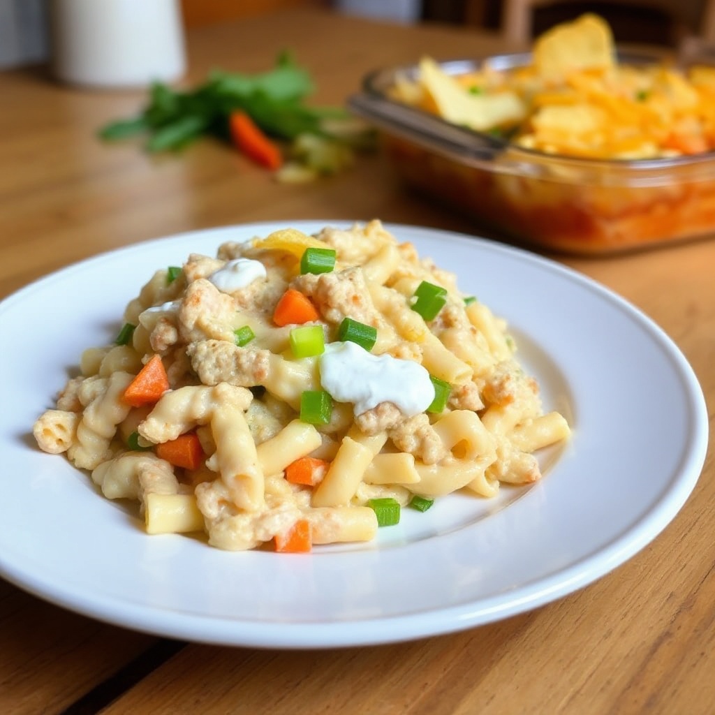 Creamy Tuna Pasta Bake