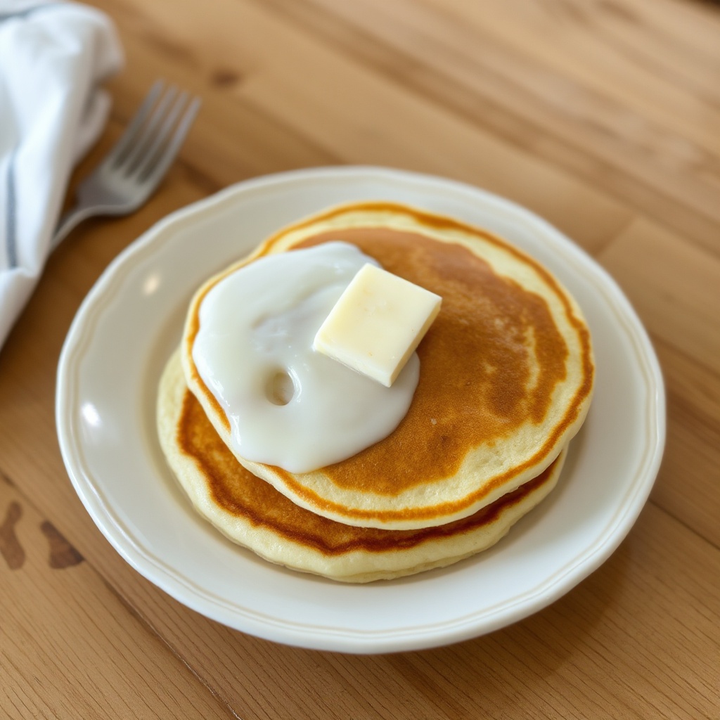 Fluffige Buttermilch-Pfannkuchen
