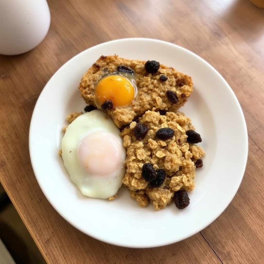 Delizia di Avena al Forno con Cannella e Uvetta