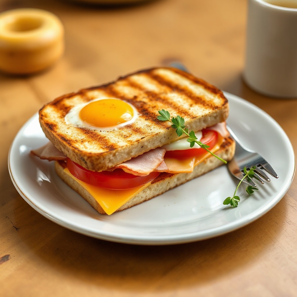 Grilled Breakfast Panini