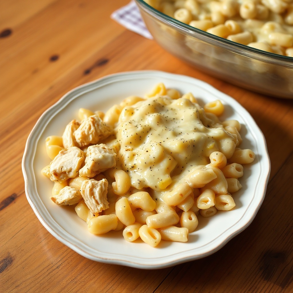 Pasta al Forno con Pollo Cremoso
