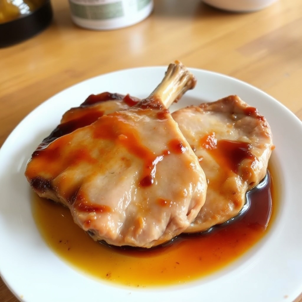 Honey Soy Glazed Pork Chops