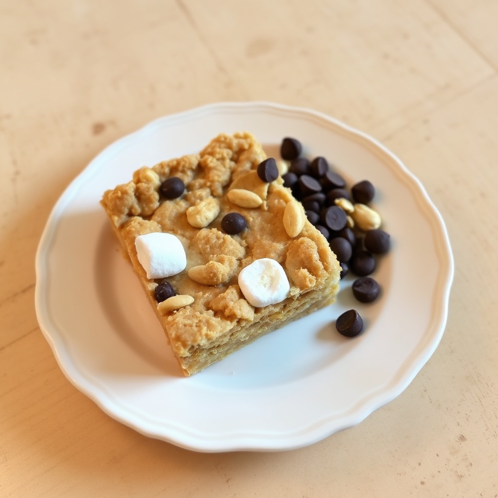 Peanut Marshmallow Delight Bars