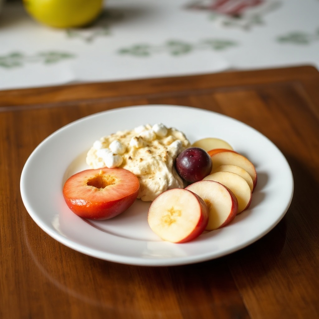 Creamy Fruit Dip with Fresh Slices