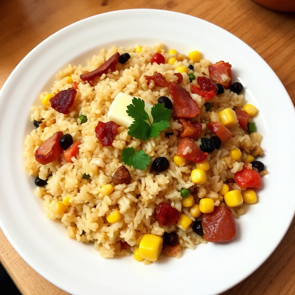 Brazilian Inspired Festive Rice