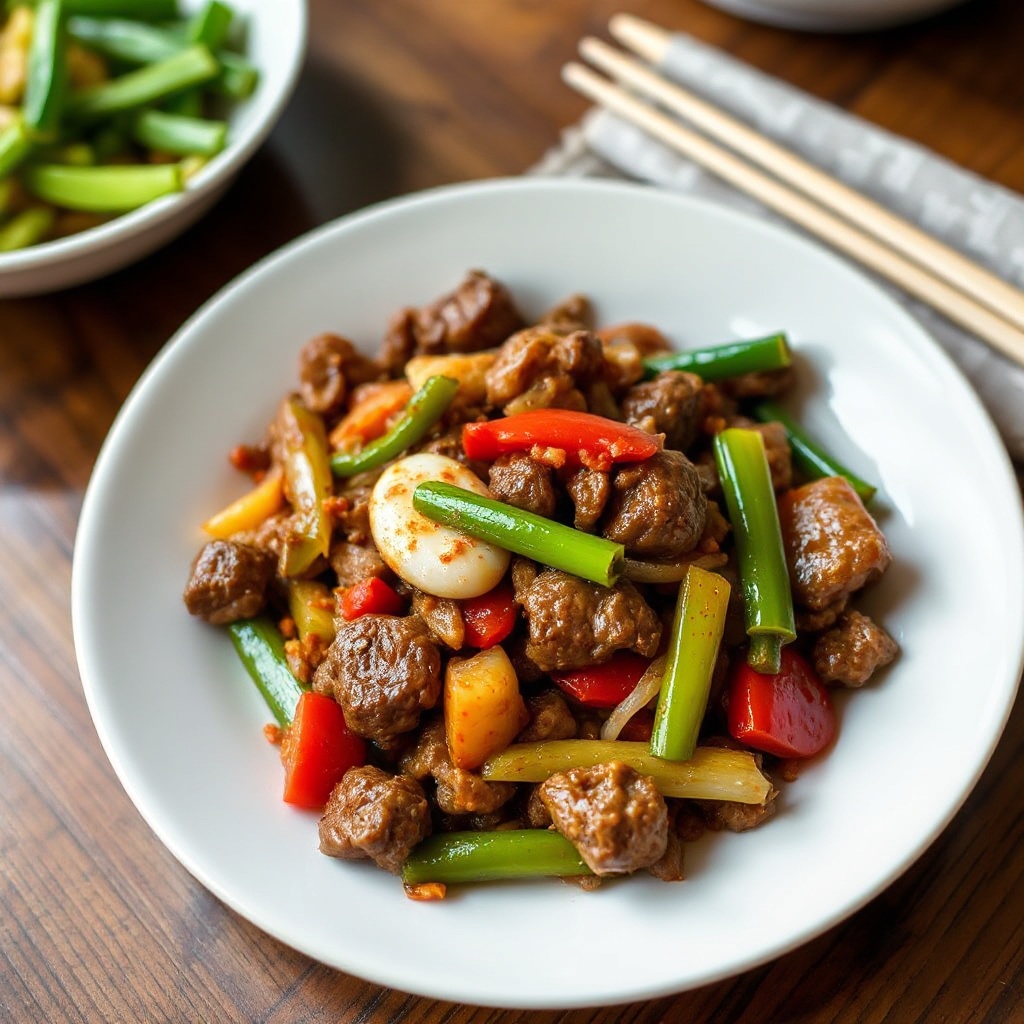 Savory Beef and Tomato Stir-Fry