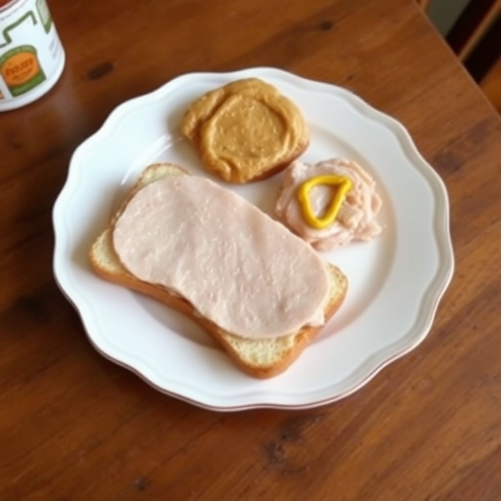 Erdnussbutter und Truthahn Delikatesse