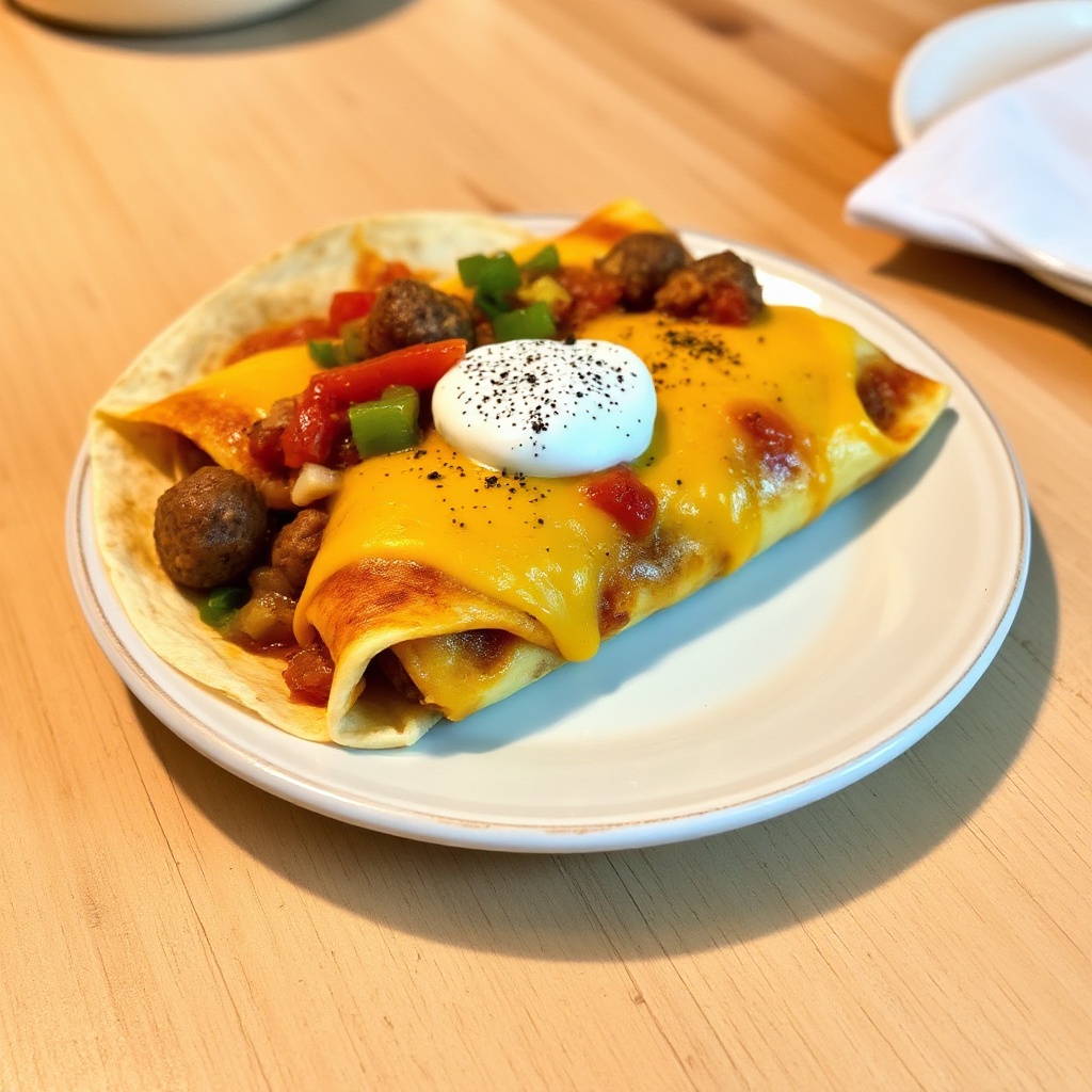 Herzhafte Frühstücks-Enchiladas