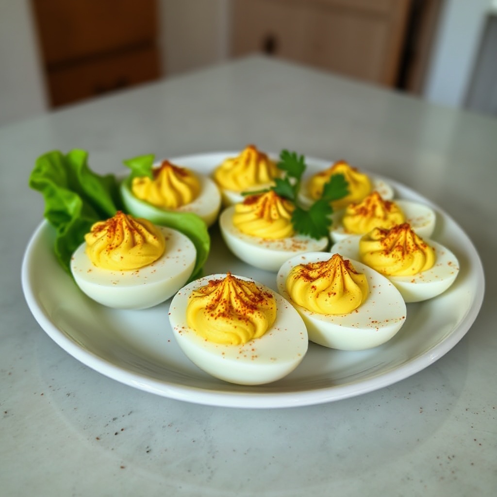 Würzige Cajun-Eier