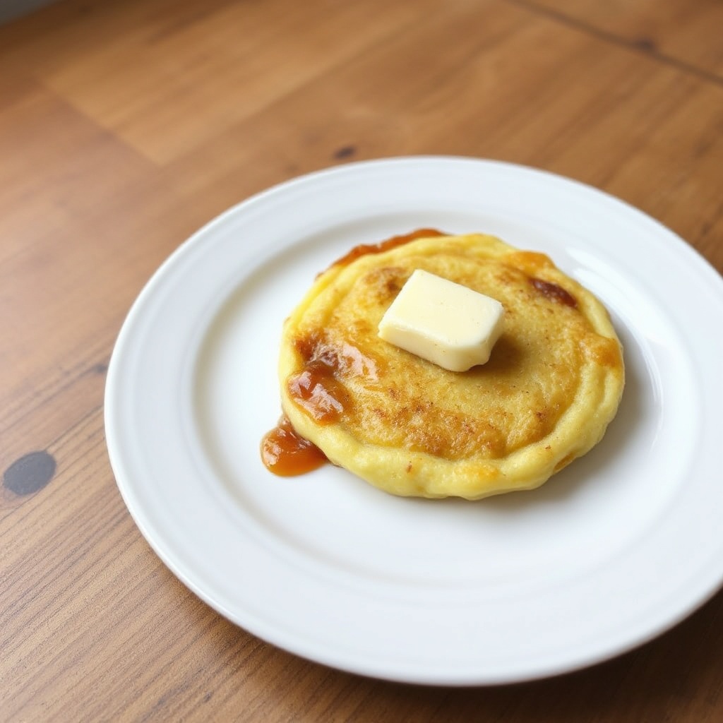 Karamellisierter Apfel-Ofenpfannkuchen
