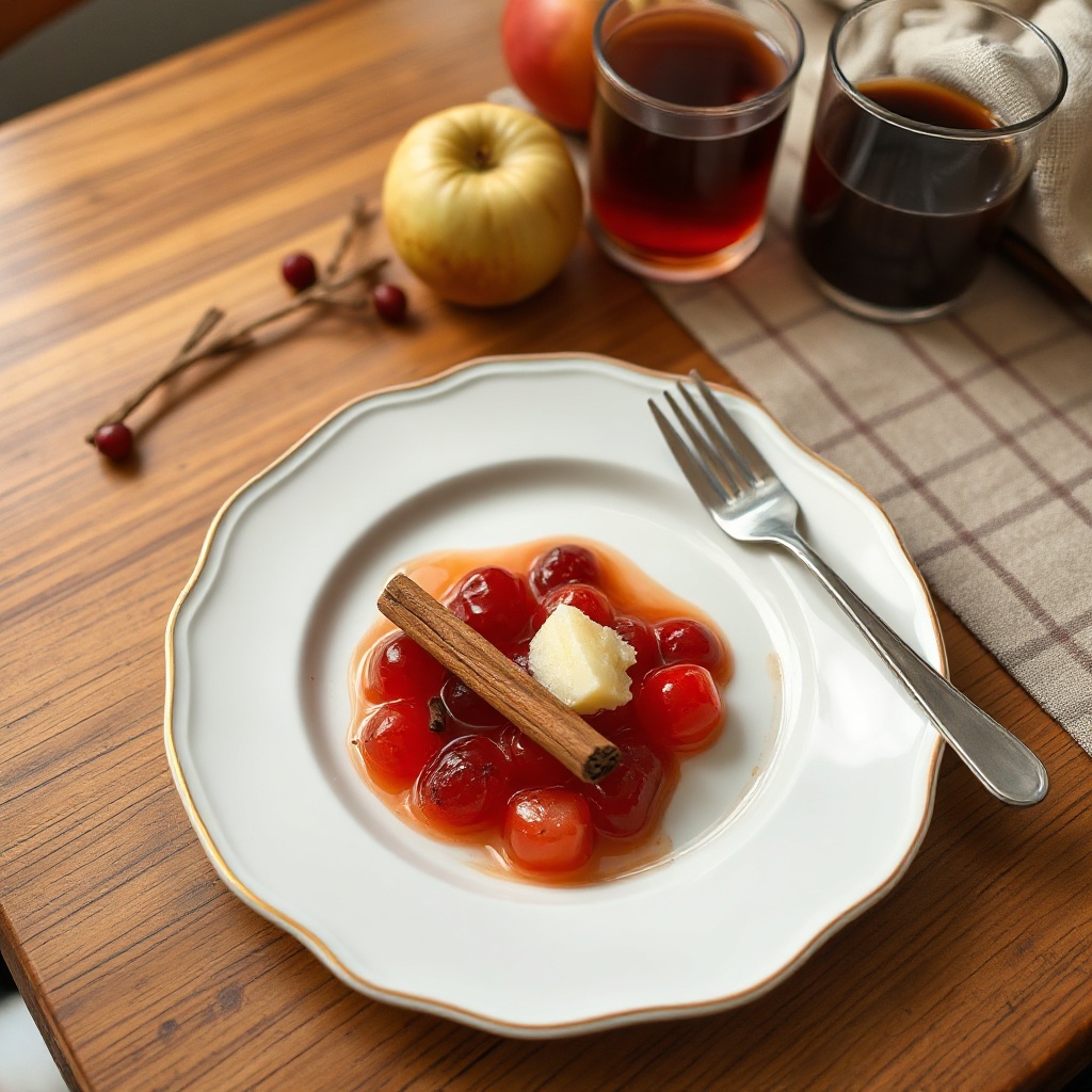 Gewürzter Cranberry-Apfelwein