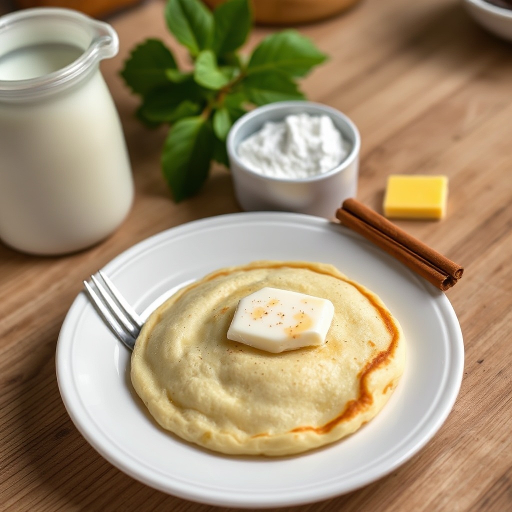 Delizioso Pancake Soffice al Forno