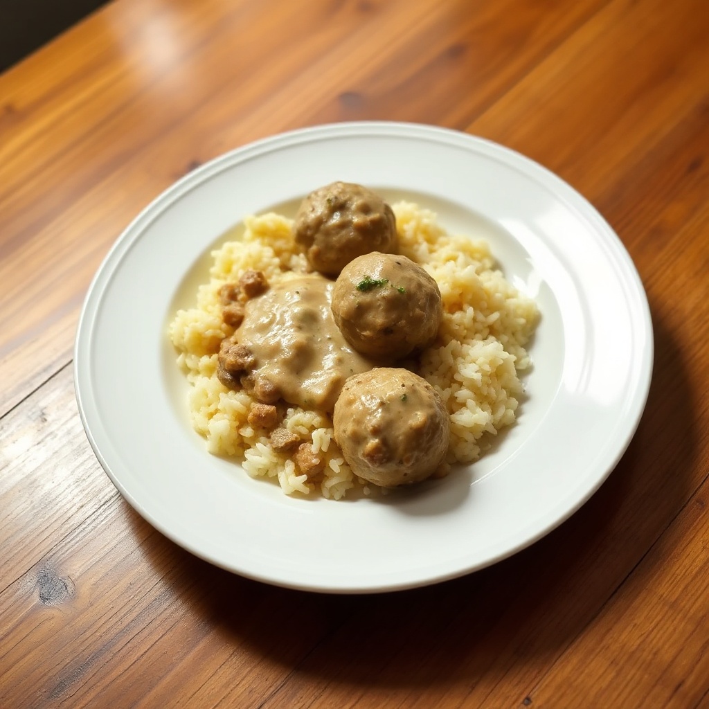 Savory Creamy Meatball Delight