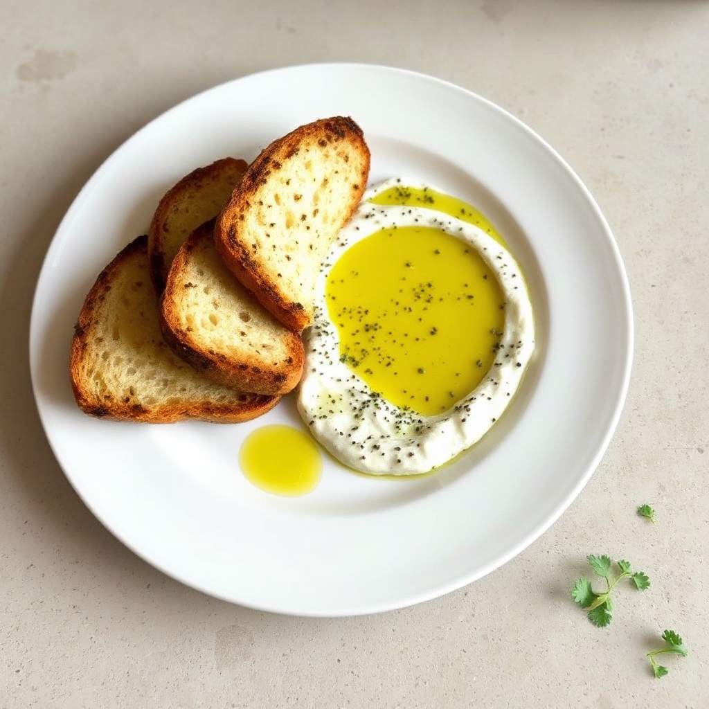 Kräuter-Olivenöl-Brot-Dip