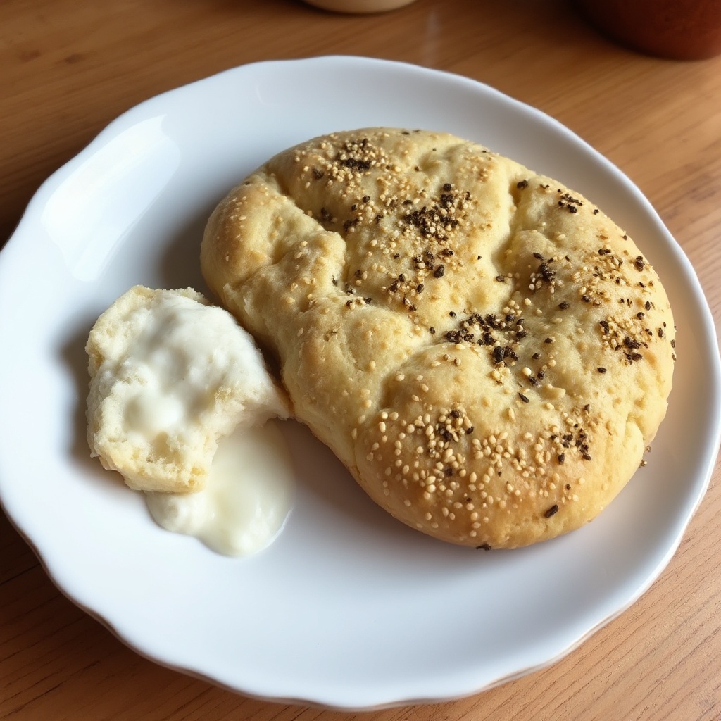 Marokkanisches Sesam- und Kreuzkümmelbrot