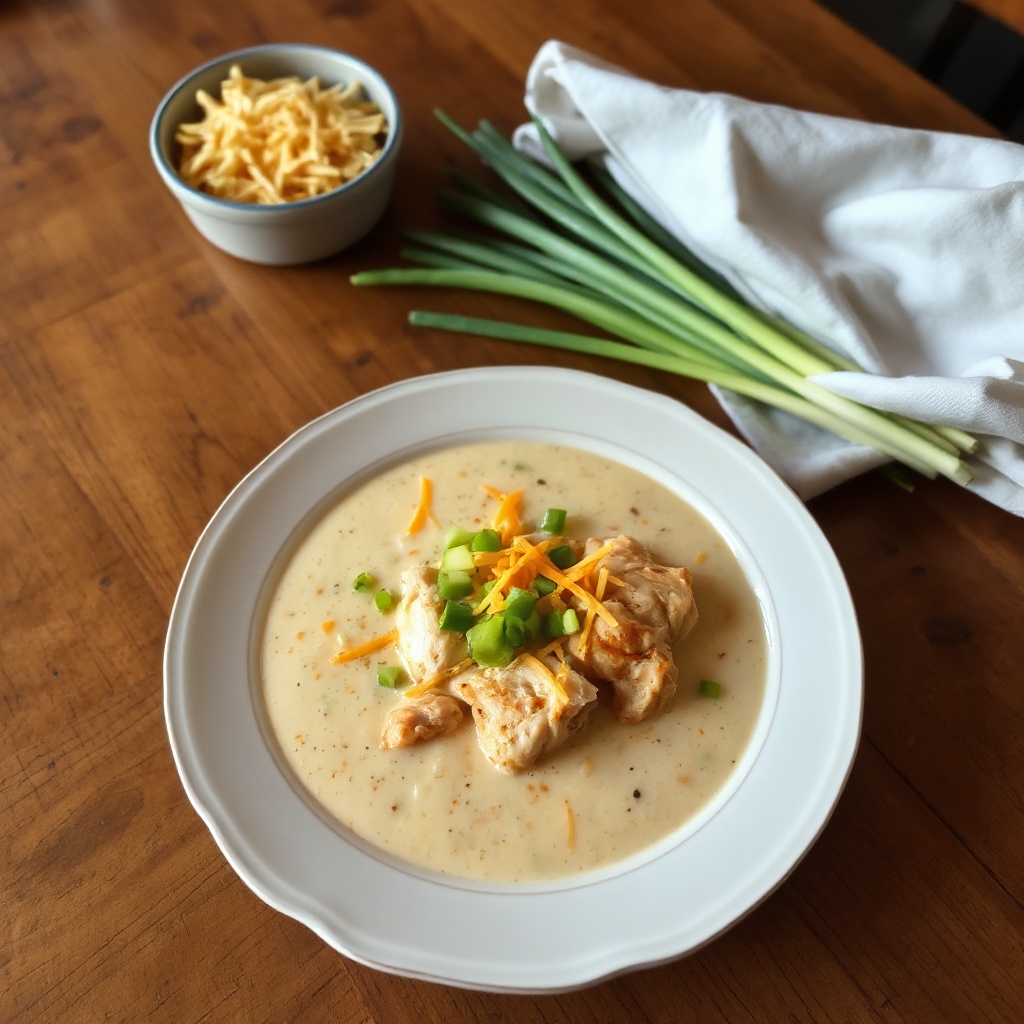 Würzige Buffalo-Hühnchen-Chowder