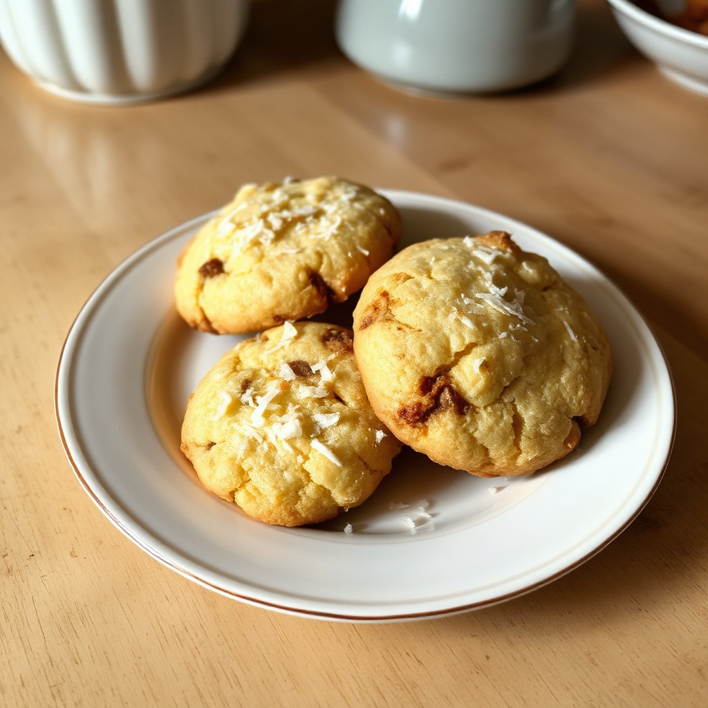 Biscotti Chewy Coconut Delight