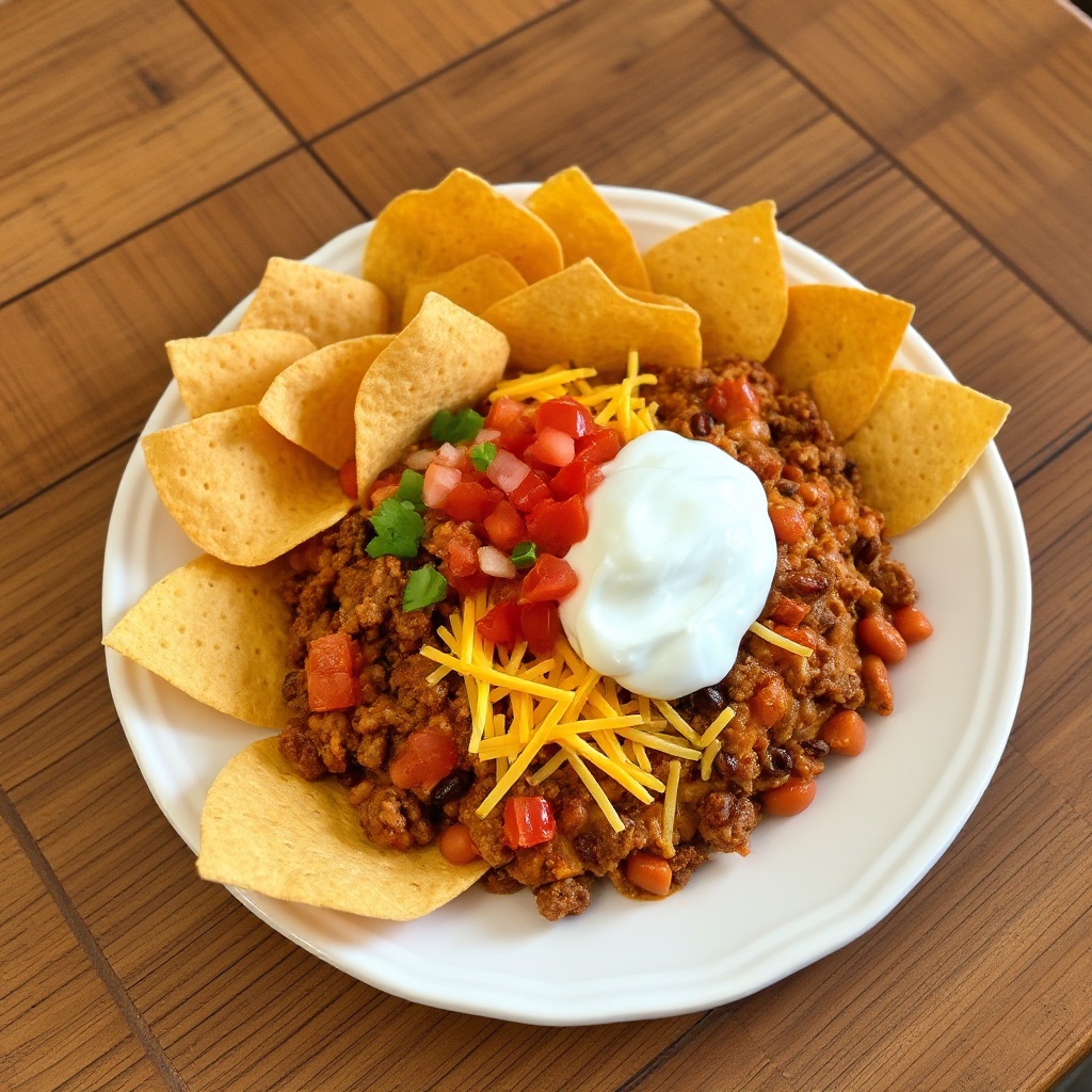 Piatto di Dip Tacos Festivo