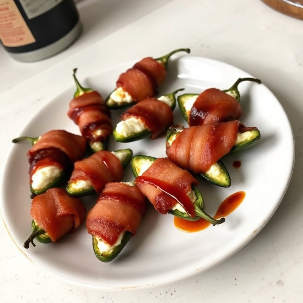 Bocconcini di Jalapeño Avvolti nel Bacon