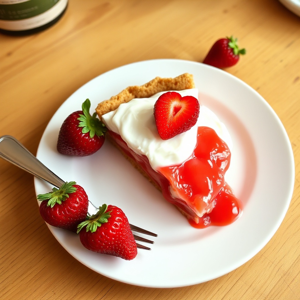 Torta di Fragole Senza Zucchero