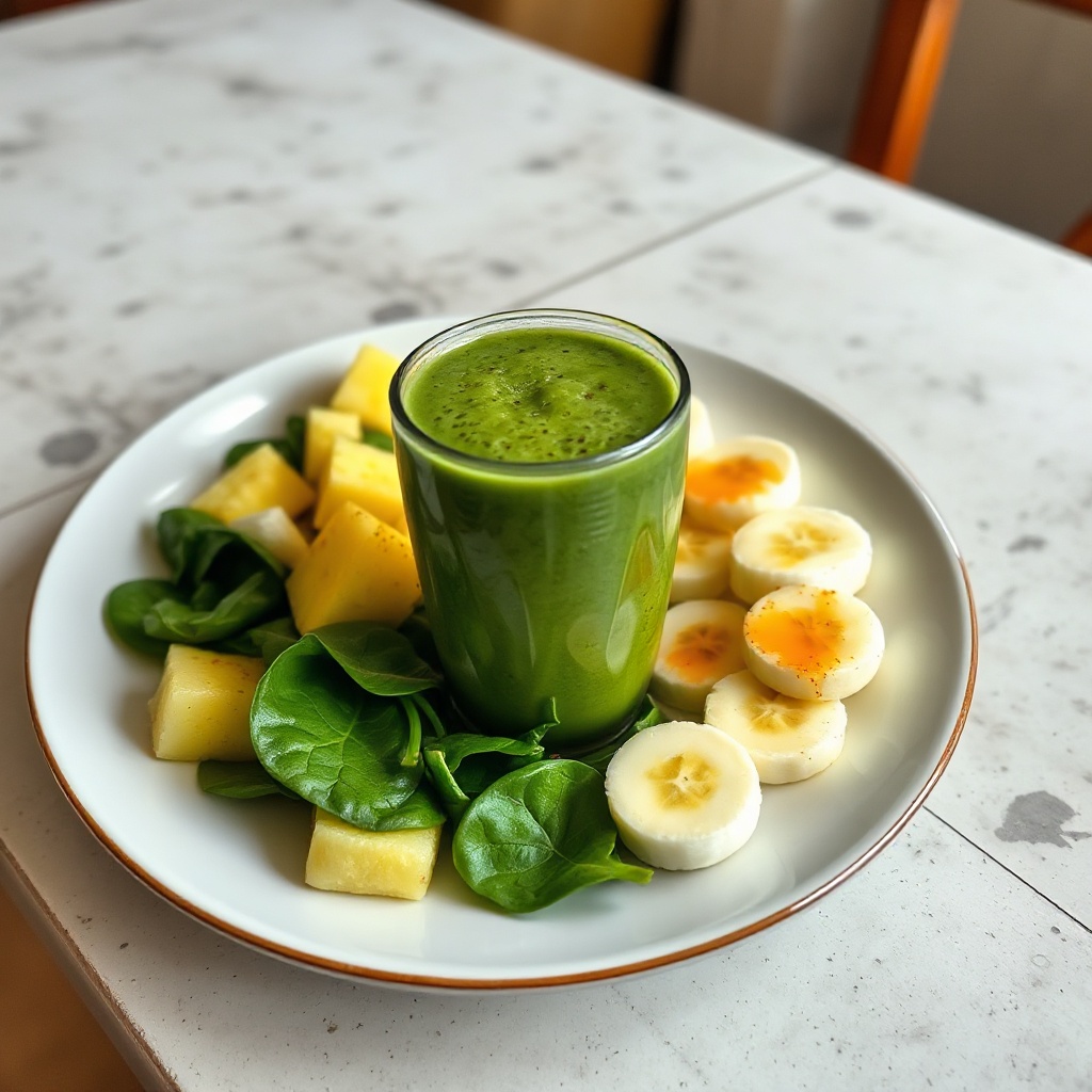 Vibrant Green Energy Smoothie