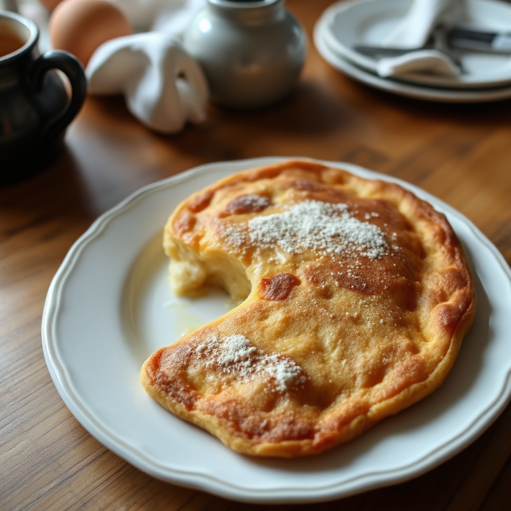 Delizia della Pancake al Forno Finlandese