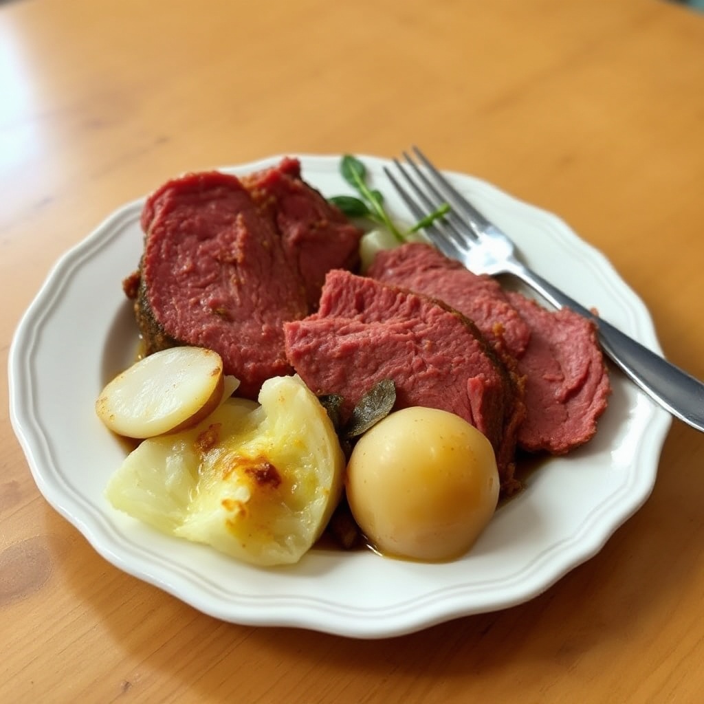 Langsame Kochzeit Corned Beef Fest