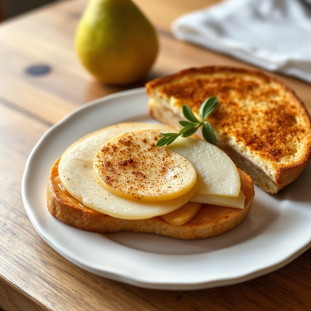 Panini Gourmet con Havarti e Pere Speziate