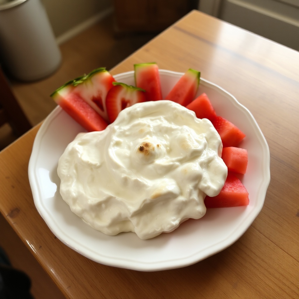 Creamy Marshmallow Fruit Dip