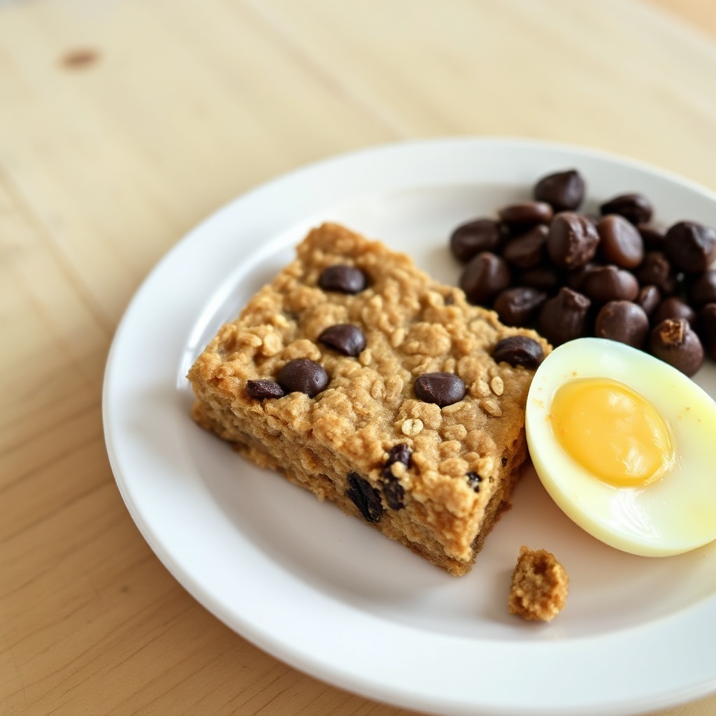 Barrette di Avena con Gocce di Cioccolato