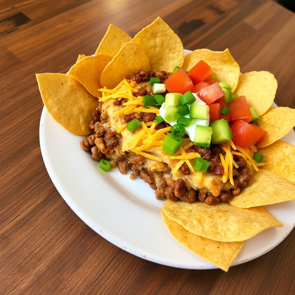 Layered Fiesta Bean Dip