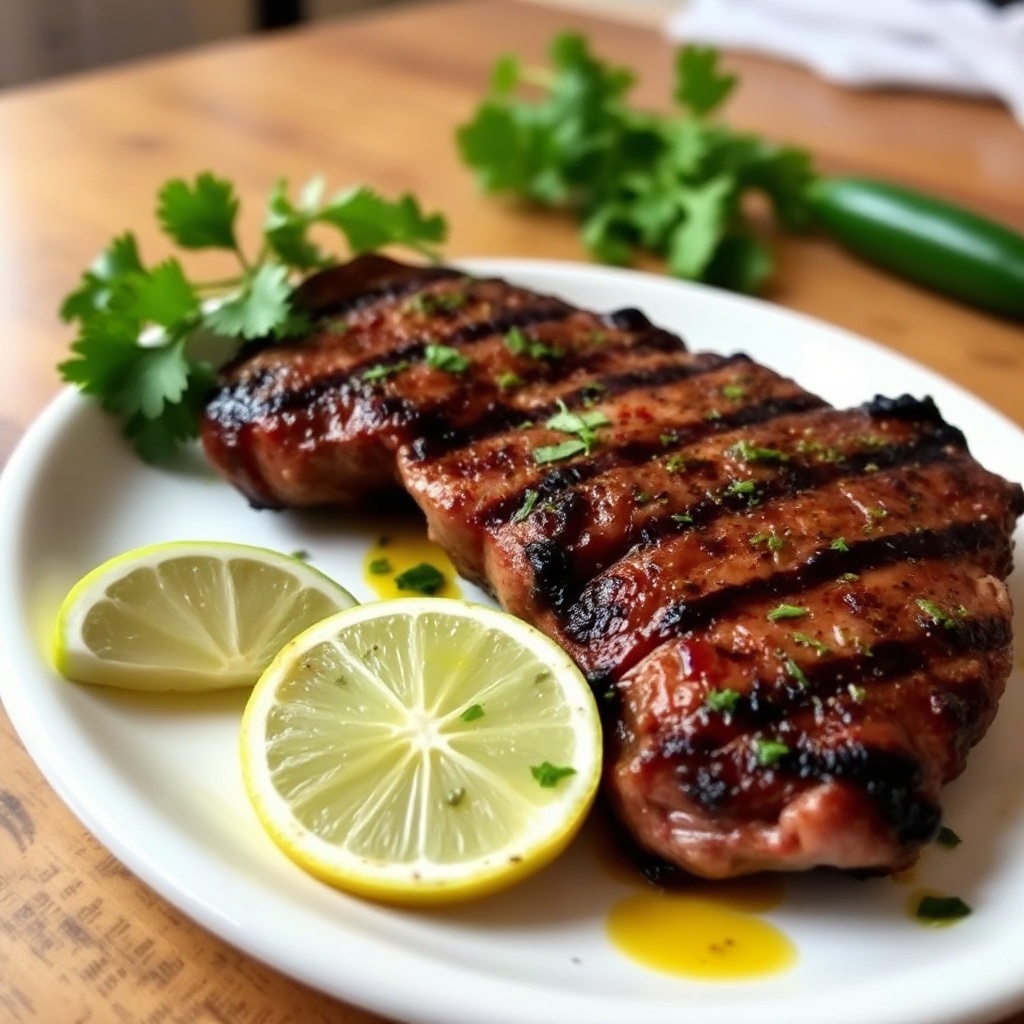 Citrus-Herb Marinated Grilled Steak