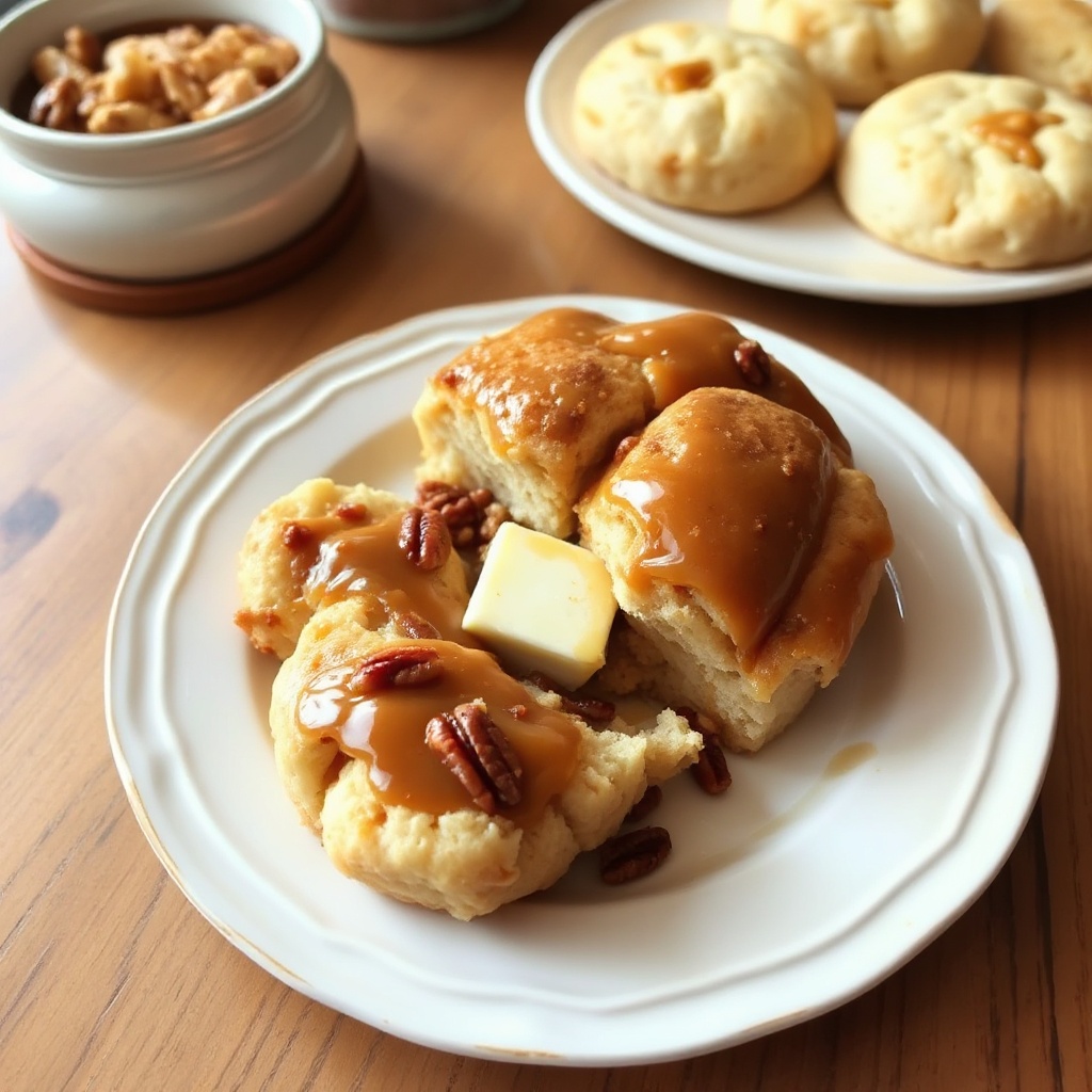 Caramel Pecan Pull-Apart Bread