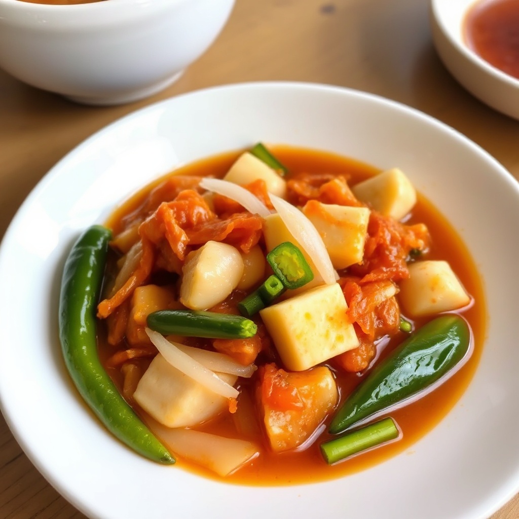 Stufato Piccante di Kimchi Coreano