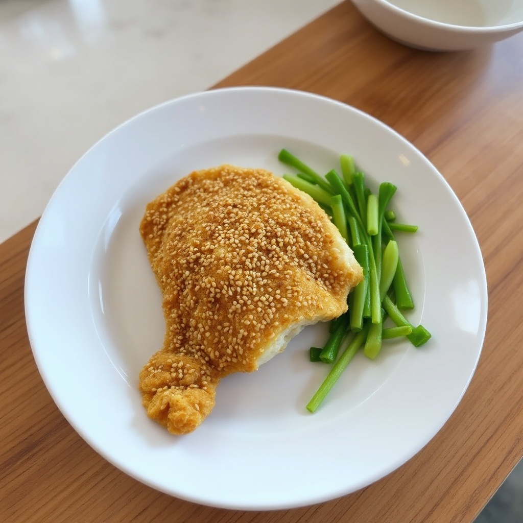 Crispy Sesame Fried Fish