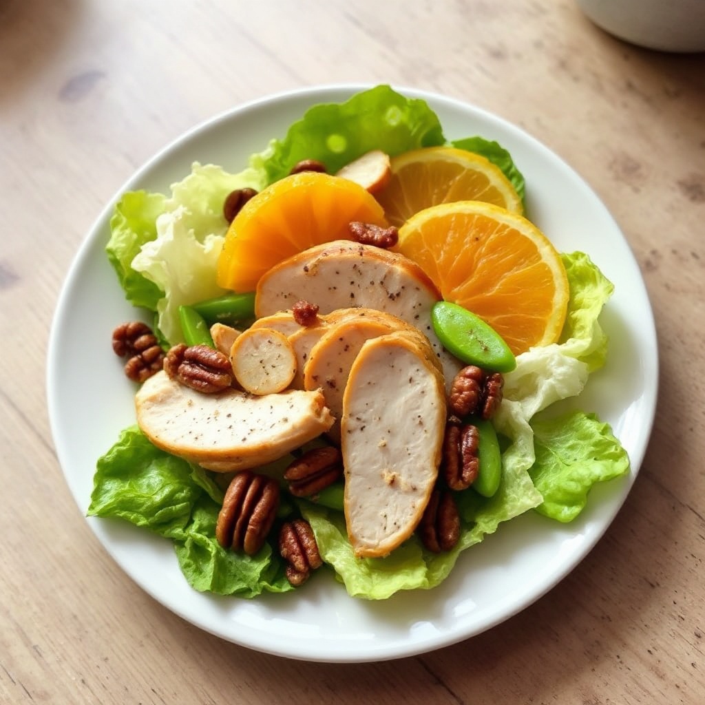 Citrus Chicken Salad with Pecans