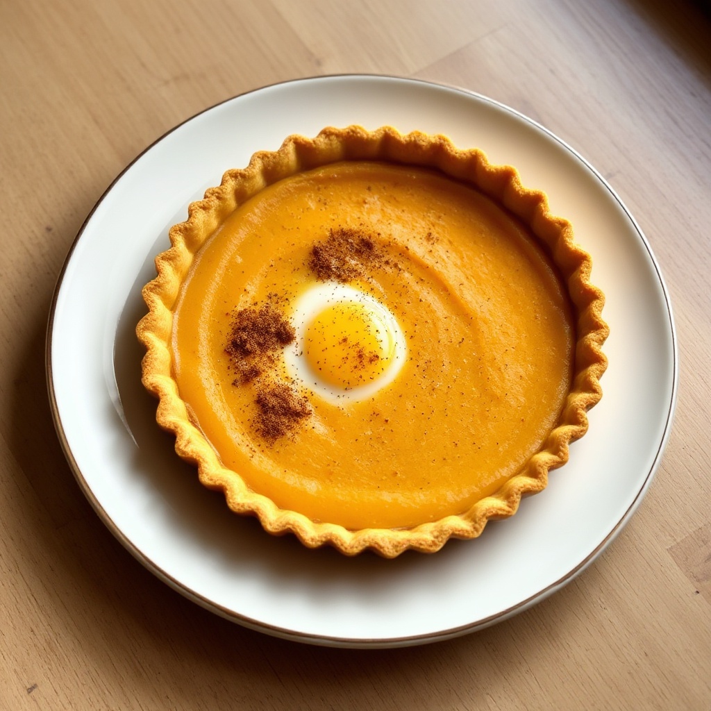Cremige Gewürz-Kürbis-Tarte